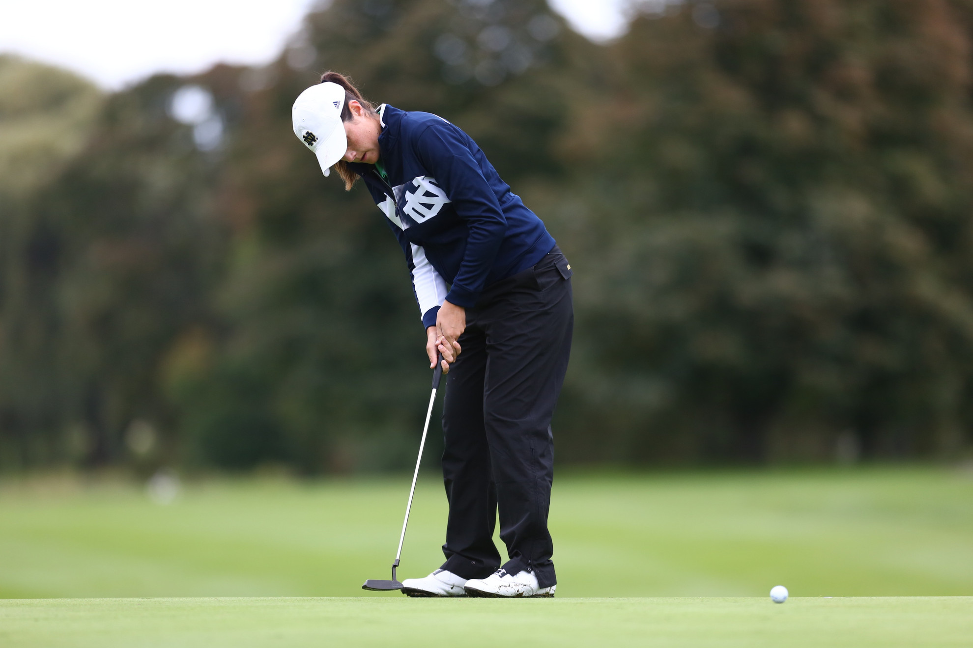 Irish Hold Steady On Day Two Of The Landfall Tradition Freshman Jordan Ferreira had her best round of the tournament today with a score of 71 (-1).