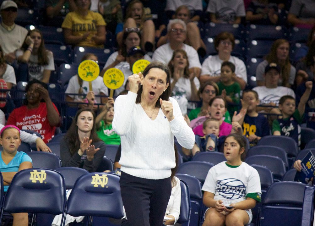 Head coach Debbie Brown announced Tuesday that Natalie Johnson and Jo Kremer will join the Irish volleyball team in the fall.