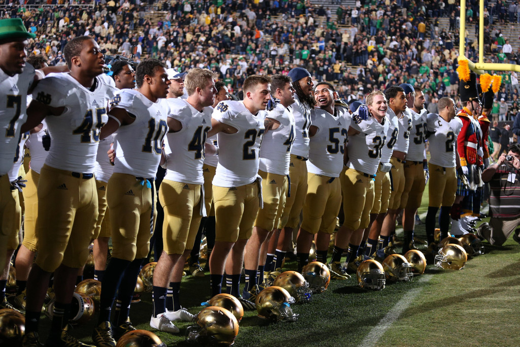 Notre Dame at Purdue (USATSI)