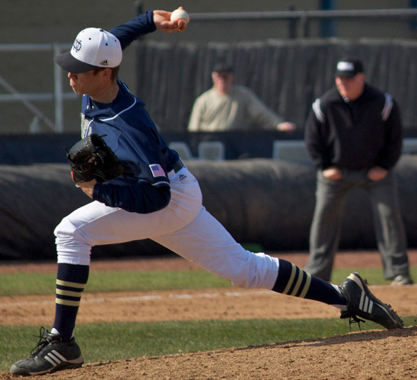 Senior RHP Adam Norton.