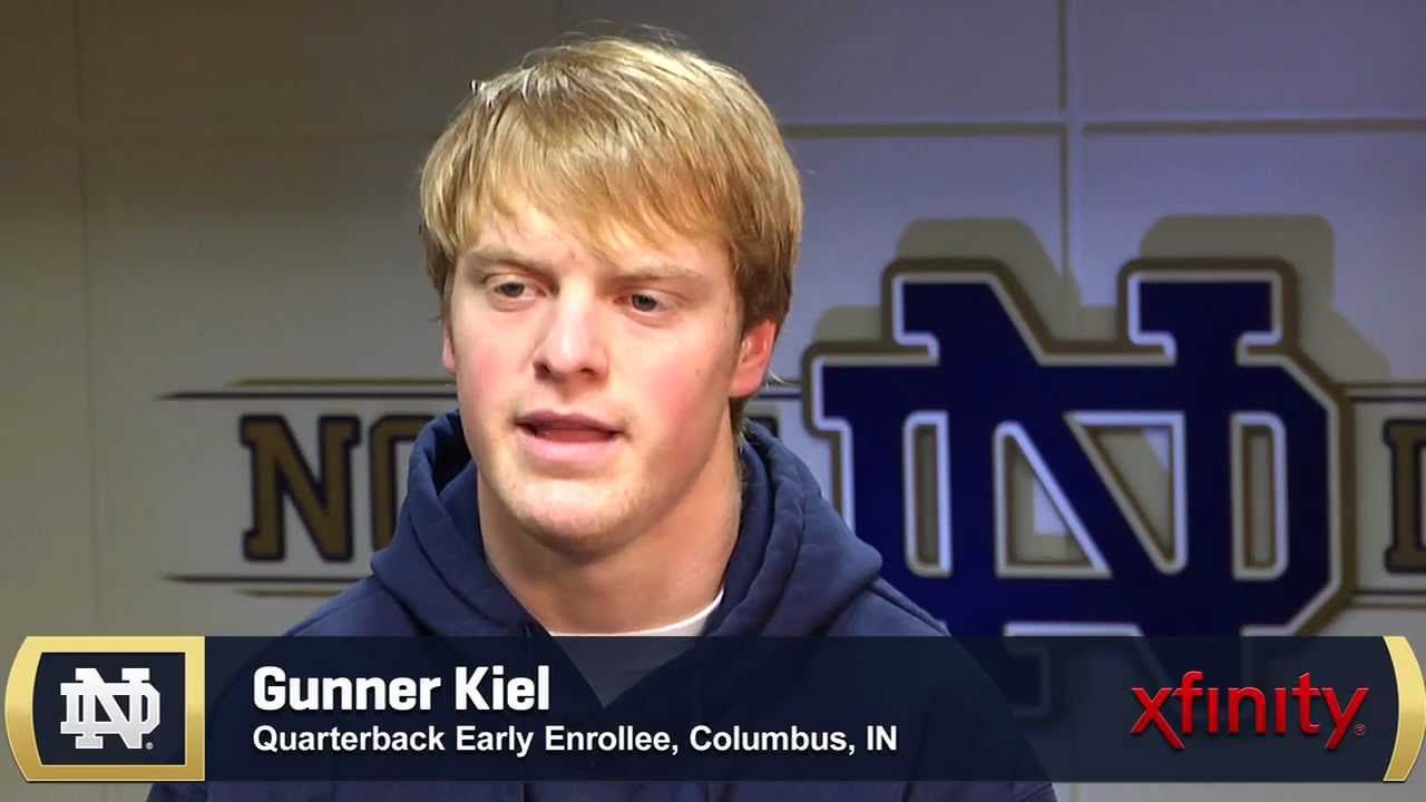 Gunner Kiel Early Enrollee Interview - Feb. 1, 2012