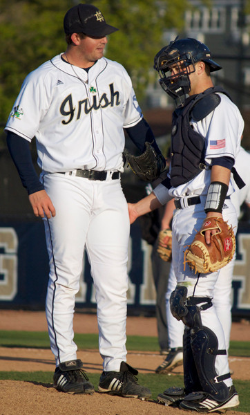 Irish Drop A Pair Of Extra-Inning Affairs To Seton Hall Catcher Joe Hudson and RHP Dan Slania