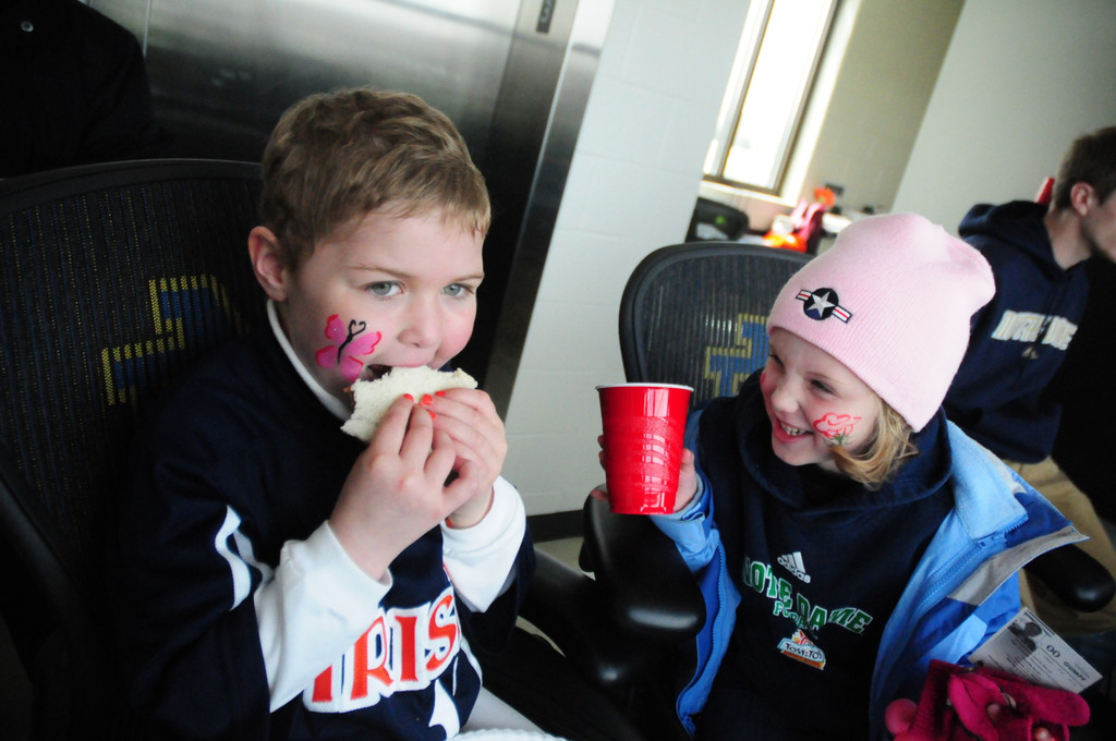 Tatum Gumpf and Notre Dame Softball Strike Out Cancer