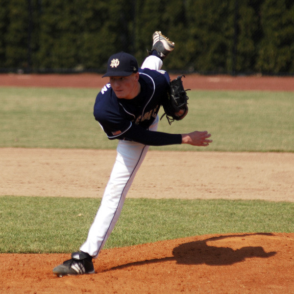 Irish Extend Winning Streak To Nine Games With 6-1 Victory Over Toledo Sophomore Cole Johnson.