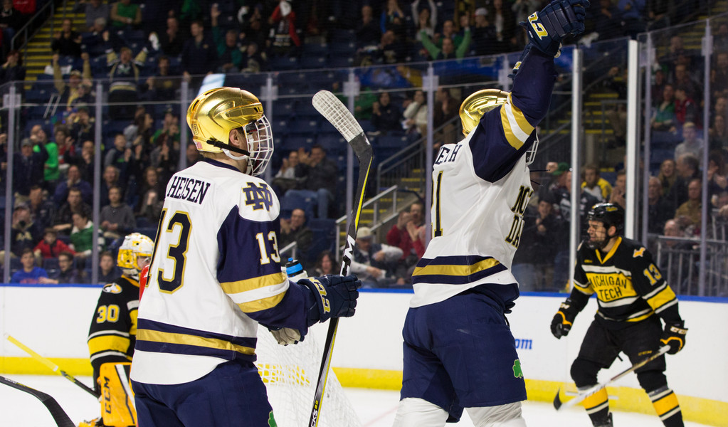 NCAA East Regional Semifinals vs. Michigan Tech
