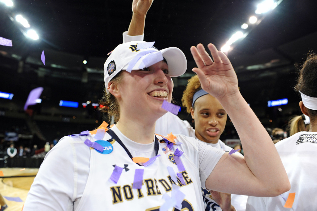 NCAA Elite Eight: ND WBB vs. Oregon (USATSI)
