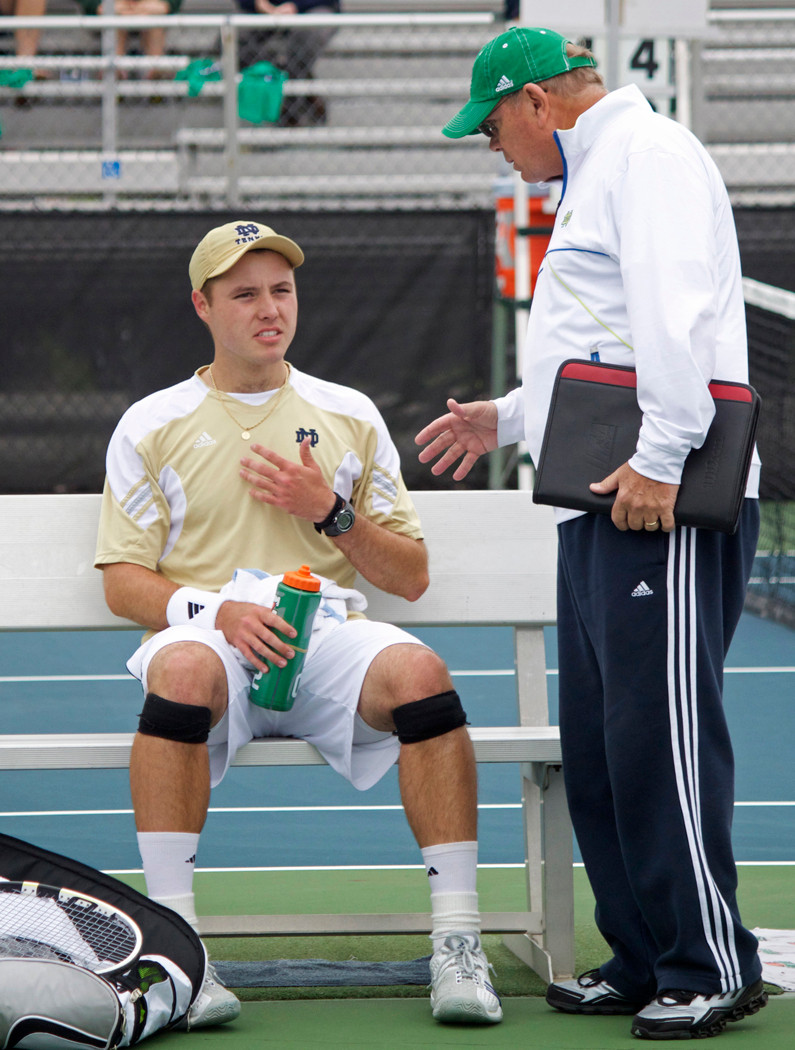 Q & A With Notre Dame Men’s Tennis Head Coach Bobby Bayliss Head coach Bobby Bayliss will be inducted into the ITA Men's Collegiate Tennis Hall of Fame May 22 in Champaign, Ill.