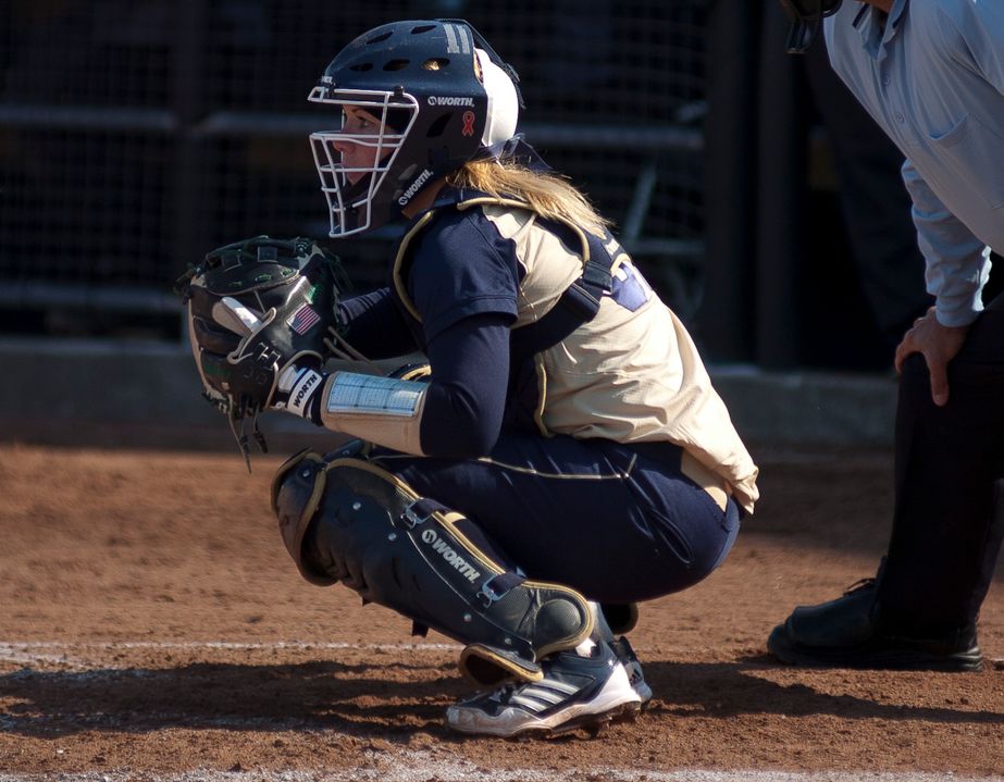 Triumphantly returning from a devastating injury, junior catcher Cassidy Whidden has already set career-highs in hits, doubles, home runs, RBI, runs scored and starts this season for No. 22 Notre Dame
