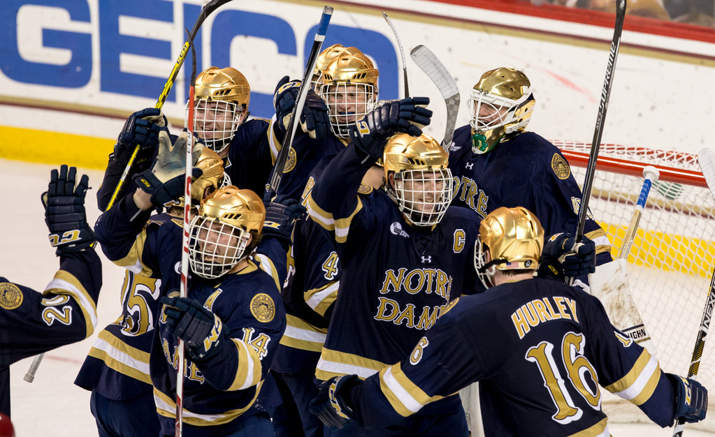 Notre Dame Defeats Boston College 4-3 (Dec. 10, 2015)