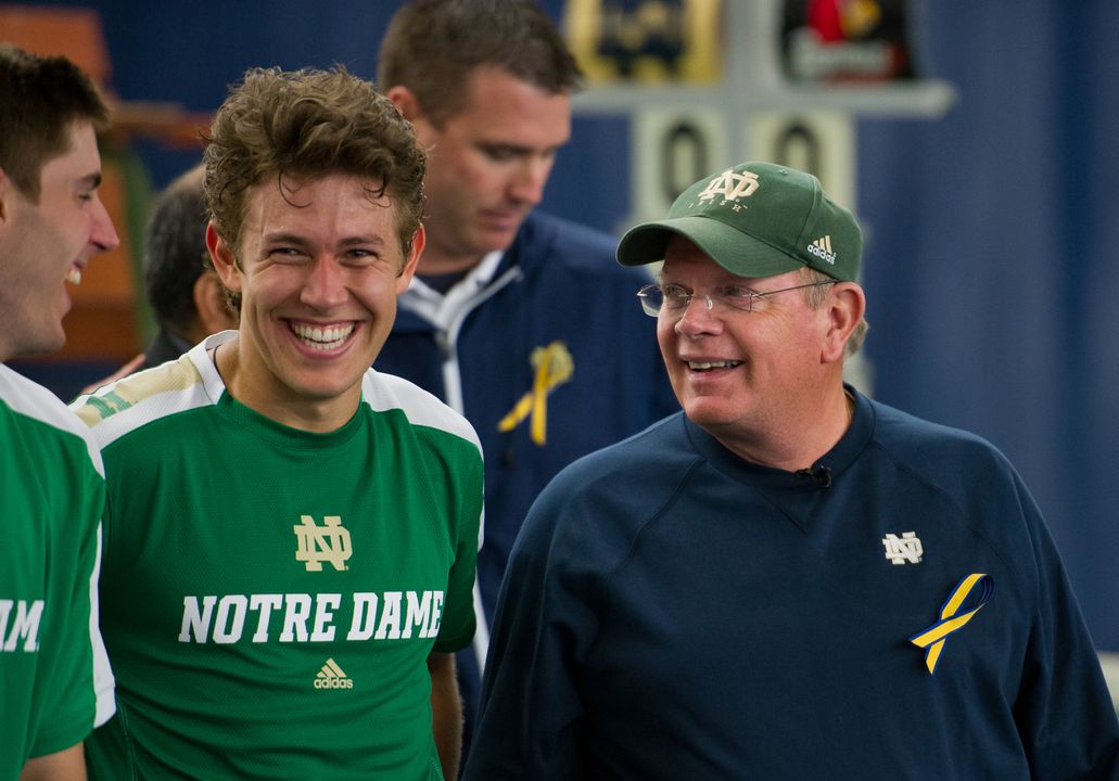 Head coach Bobby Bayliss has taken his Irish teams to 22 NCAA appearances in the last 23 years.