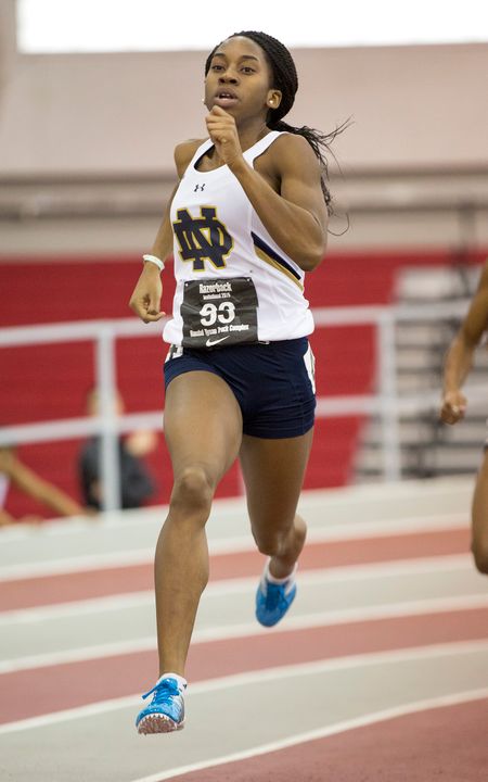 Margaret Bamgbose finished sixth in the women's 400 meter finals at the NCAA Championships.
