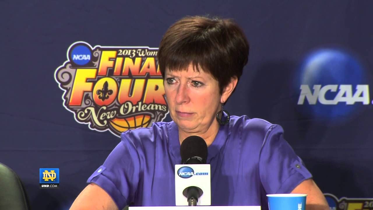 Post Game Press Conference Final Four - Notre Dame Women's Basketball
