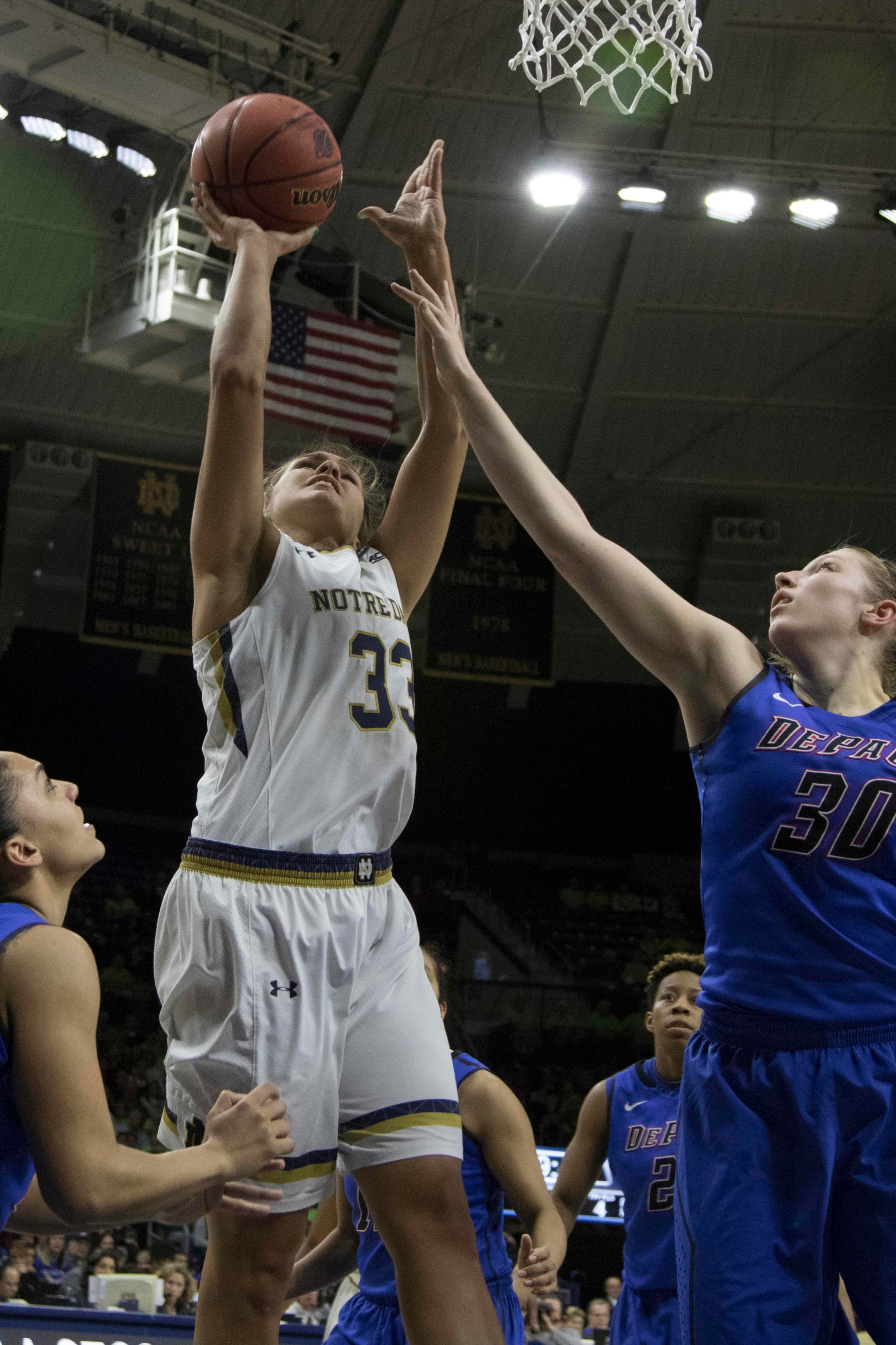 #2 Irish Take On #14/17 Stanford Friday In NCAA Sweet 16 Freshman forward Kathryn Westbeld is averaging a team-high 8.5 rebounds per game through the first weekend of this year's NCAA Championship.