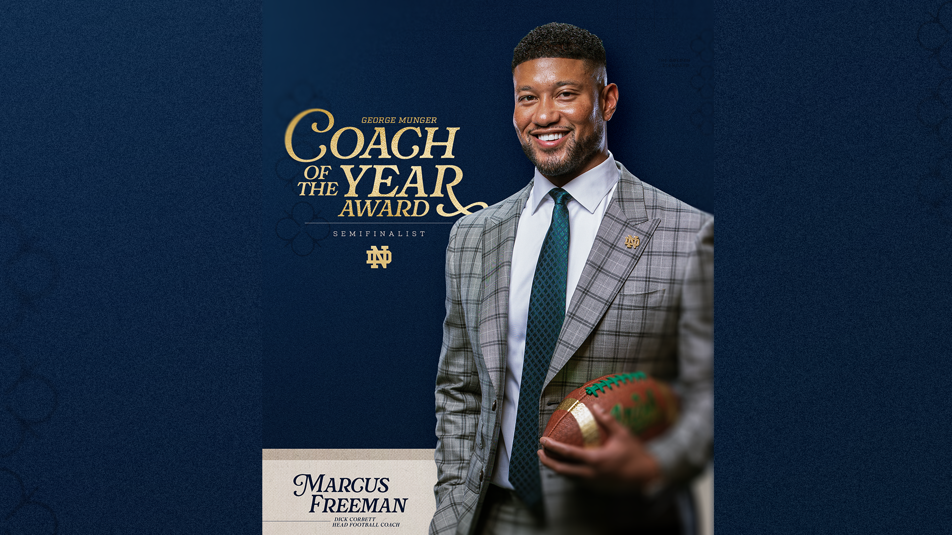 Freeman Named George Munger Coach of the Year Semifinalist Freeman Named George Munger Coach of the Year Semifinalist