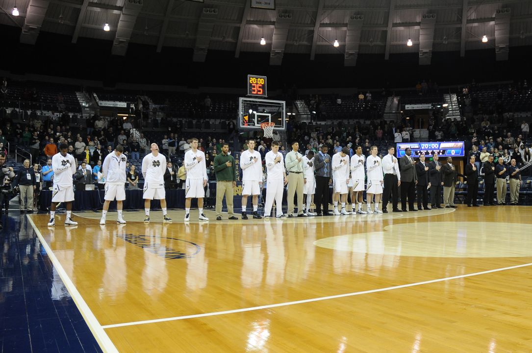 Notre Dame Men's Basketball vs Quincy 10-29-2012