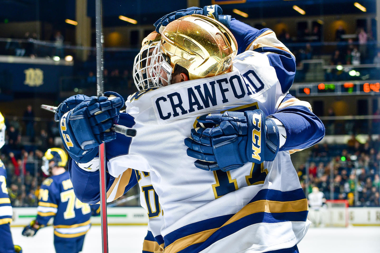 #15 Irish Top Michigan, 5-2 Celly 1 - UM 2.12