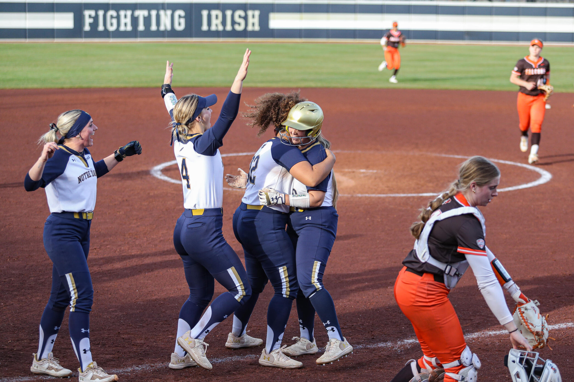 Irish Sweep Bowling Green in Home Opening Doubleheader Irish Sweep Bowling Green in Home Opening Doubleheader