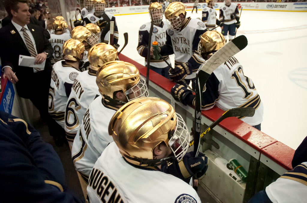 Notre Dame Men's Ice Hockey v Ohio State on 03-23-2013