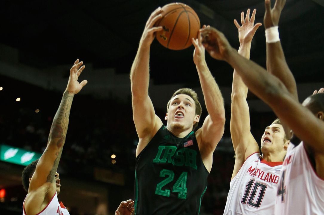 Pat Connaughton led the Irish with 19 points against the Terrapins.