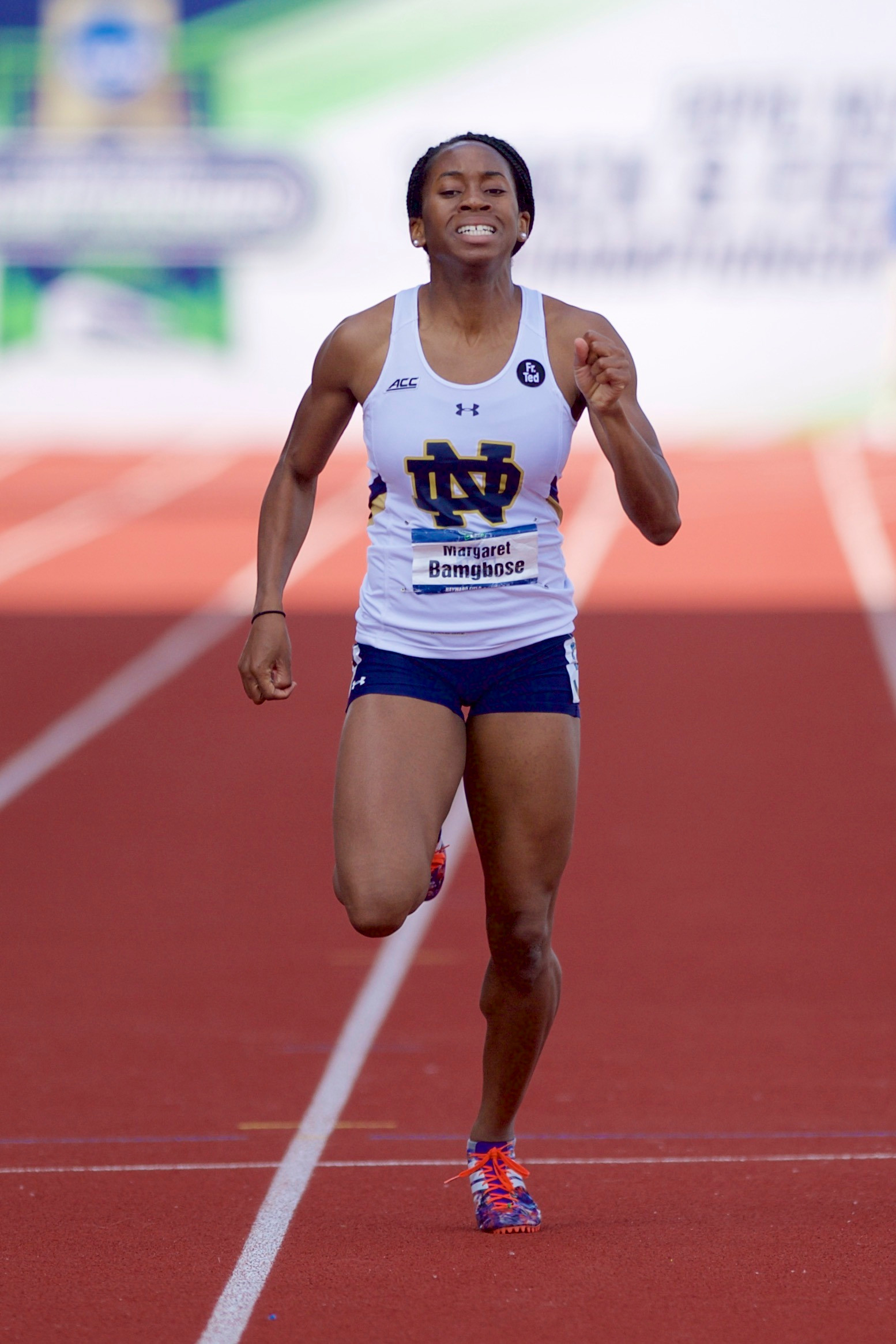 Two Irish All-Americans Headed To Rio Olympics Margaret Bamgbose qualified for the Rio Olympics (Nigeria) in the women's 400-meter dash