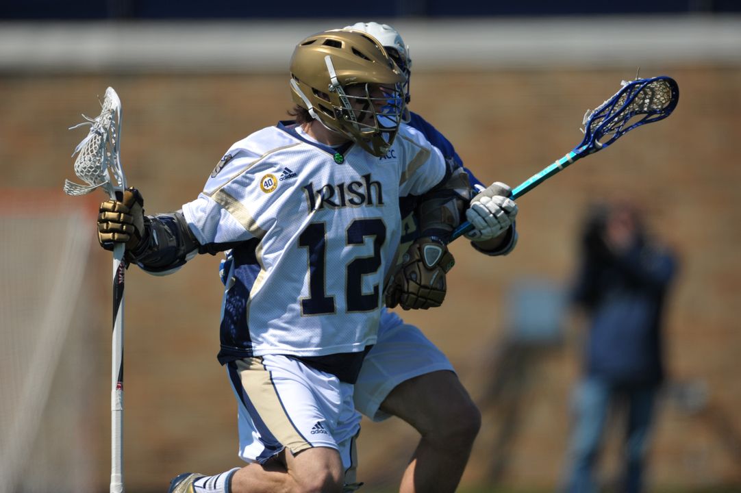 Westy Hopkins scored twice in Notre Dame's furious fourth-quarter rally against Albany.