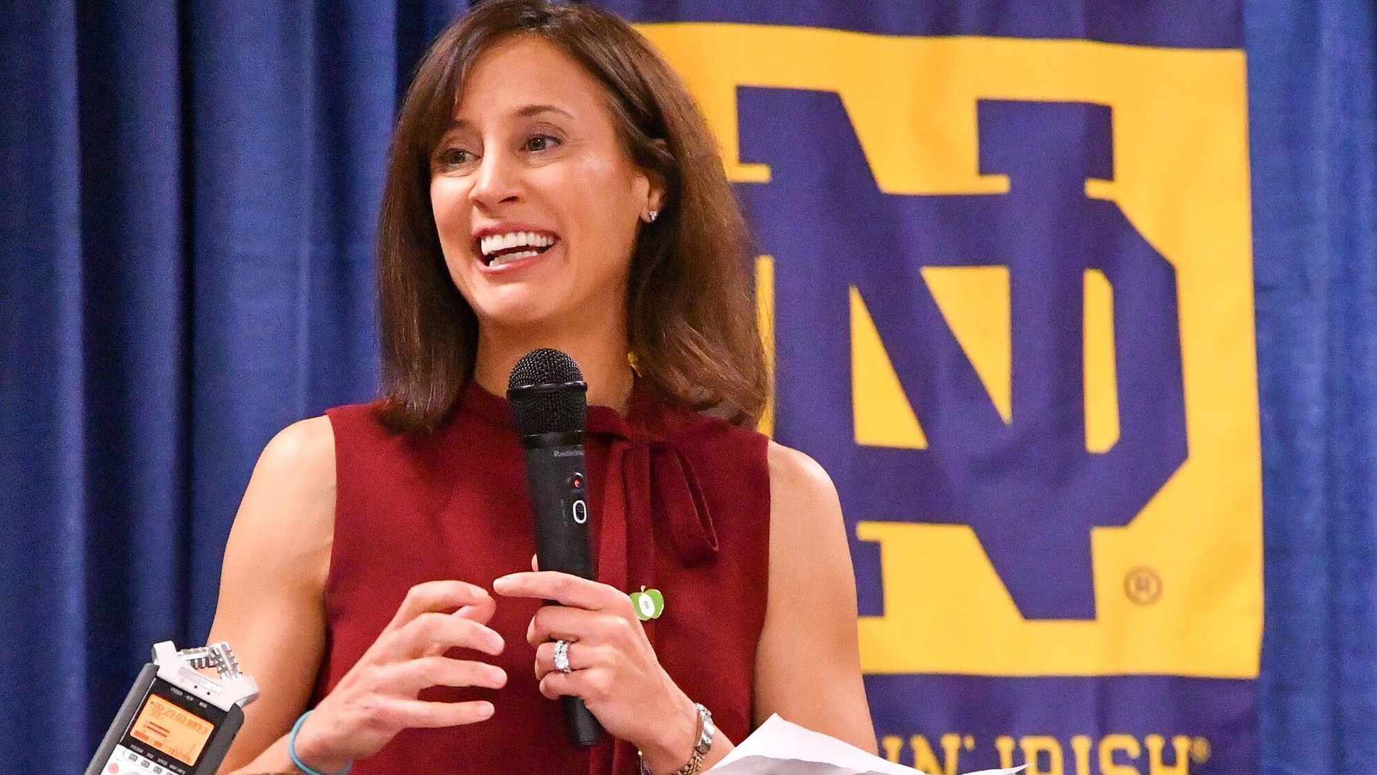 Catching Up With Kate Markgraf (’98, Soccer) Kate Markgraf - Extra Yard For Teachers event-2