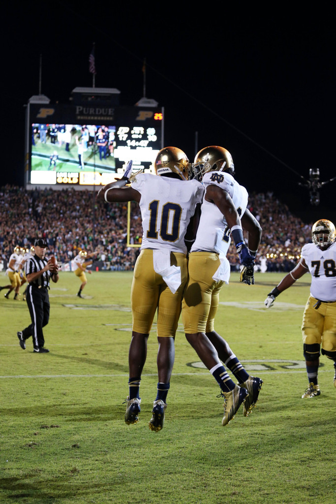 Notre Dame at Purdue (USATSI)