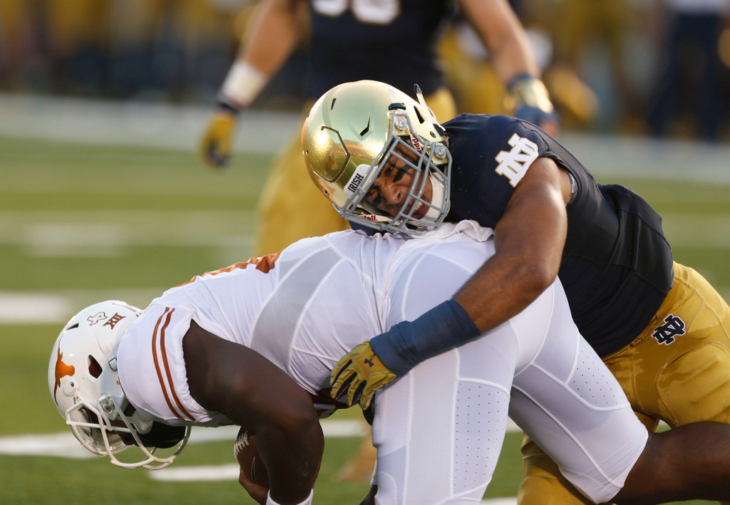 Notre Dame 38,  Texas 3