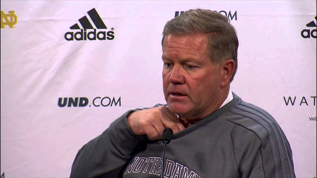 Brian Kelly Navy Post Game Press Conference