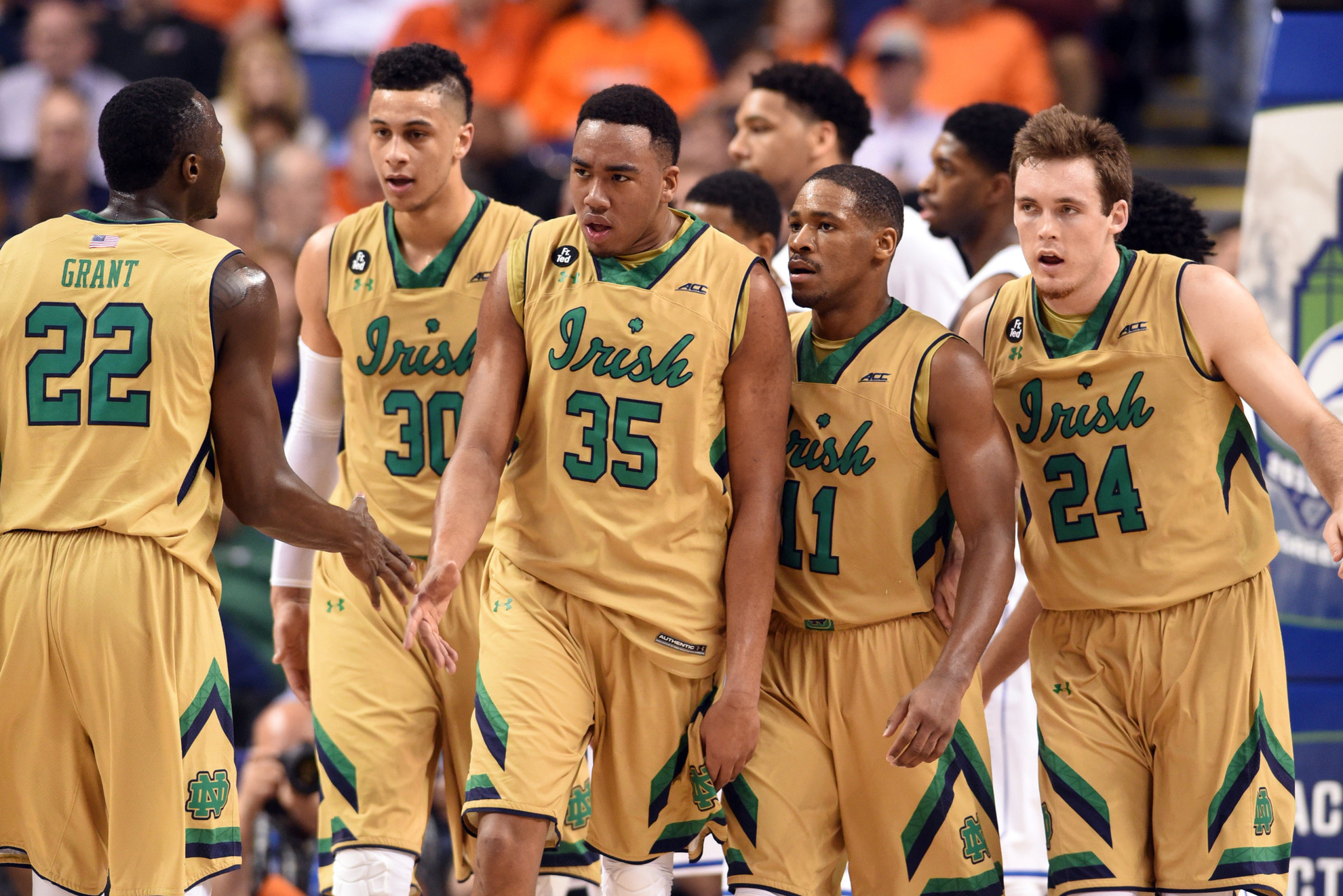 No. 11 Irish Beat No. 2 Duke 74-64 to Reach ACC Title Game Bonzie Colson