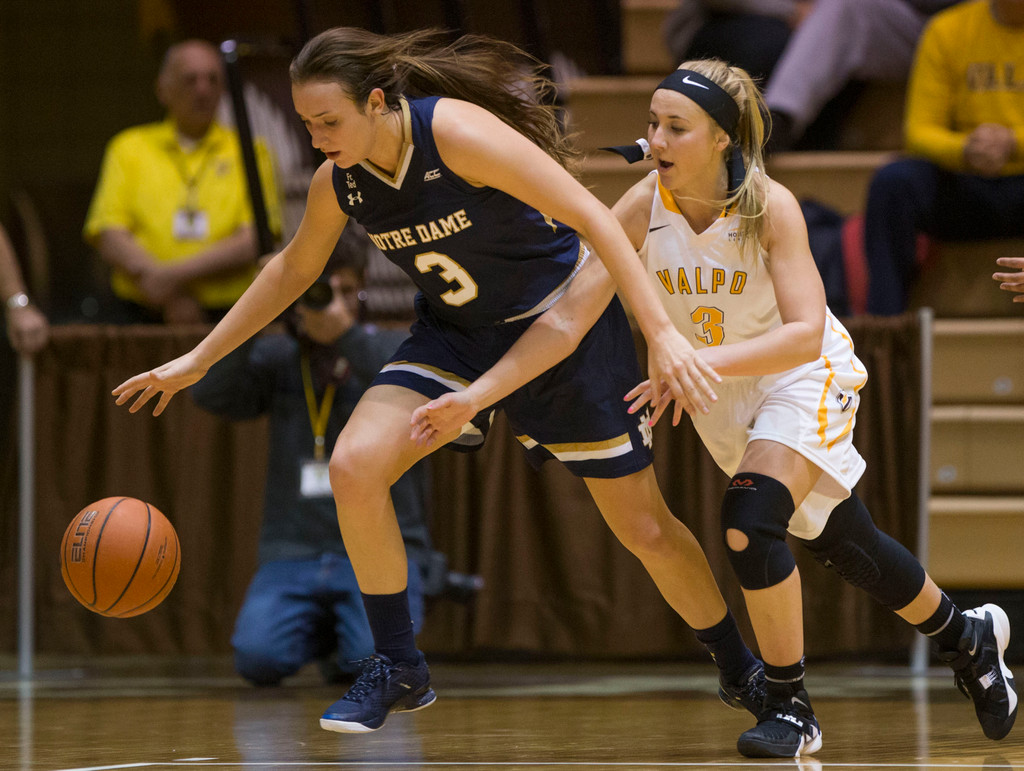 Notre Dame WBB at Valparaiso - Nov. 23, 2015