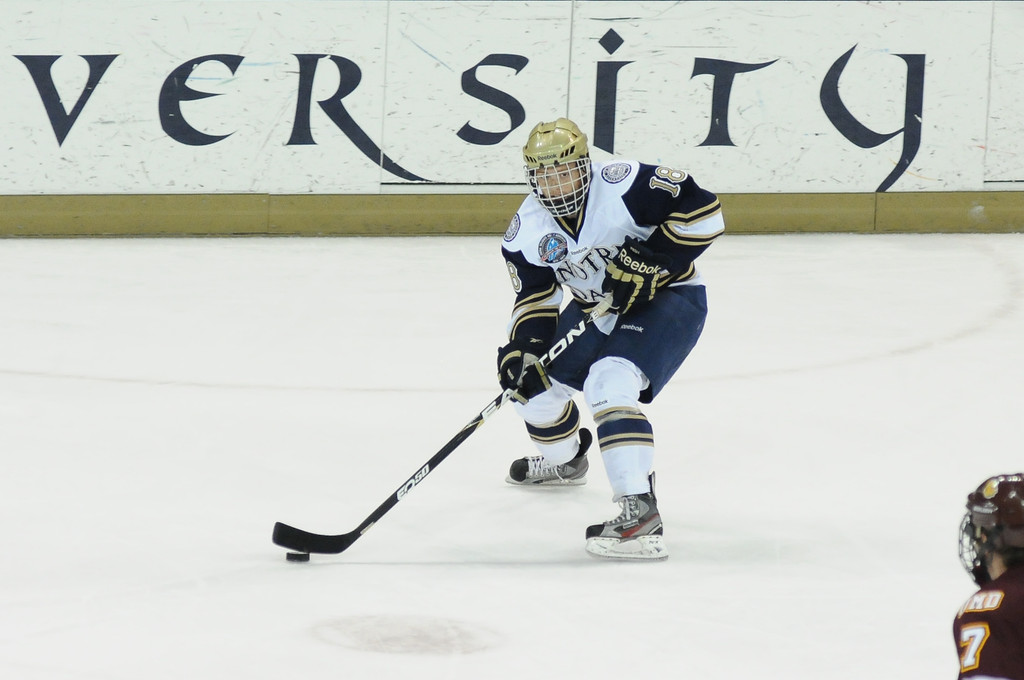 Notre Dame Men's Hockey vs Minnesota Duluth on 10-18-2012