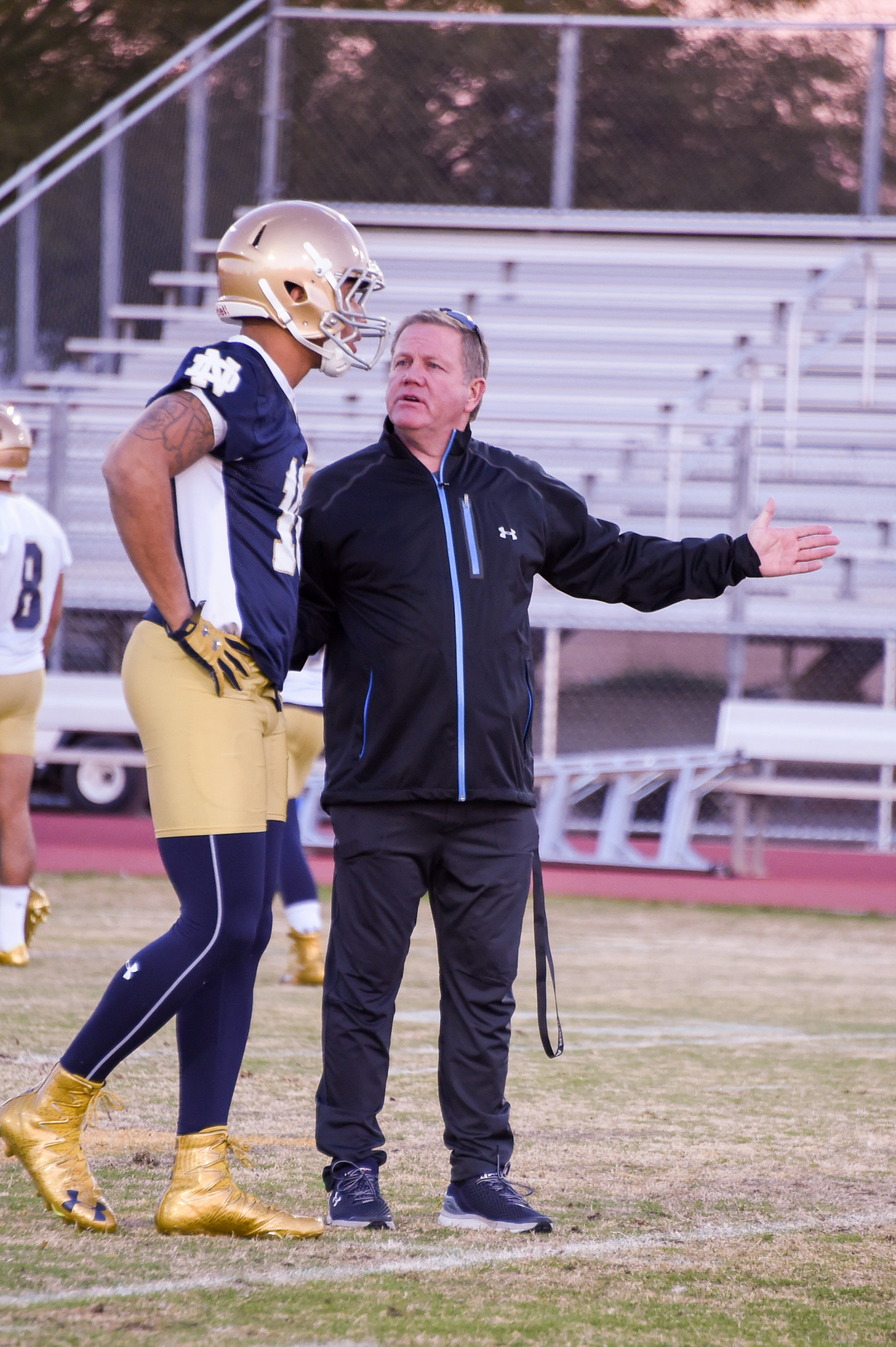 The Last Word: Notre Dame vs. Ohio State Brain Kelly has guided the Irish through a good week of practices in Arizona.