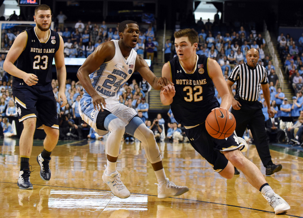 Notre Dame vs. No. 12 UNC