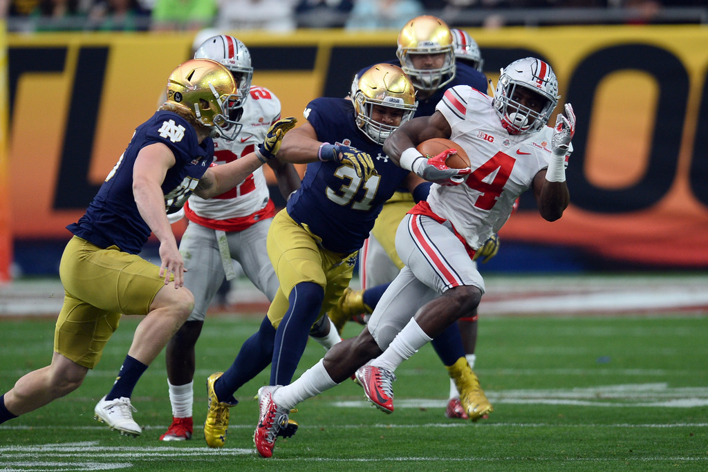 Fiesta Bowl: Notre Dame vs. Ohio State