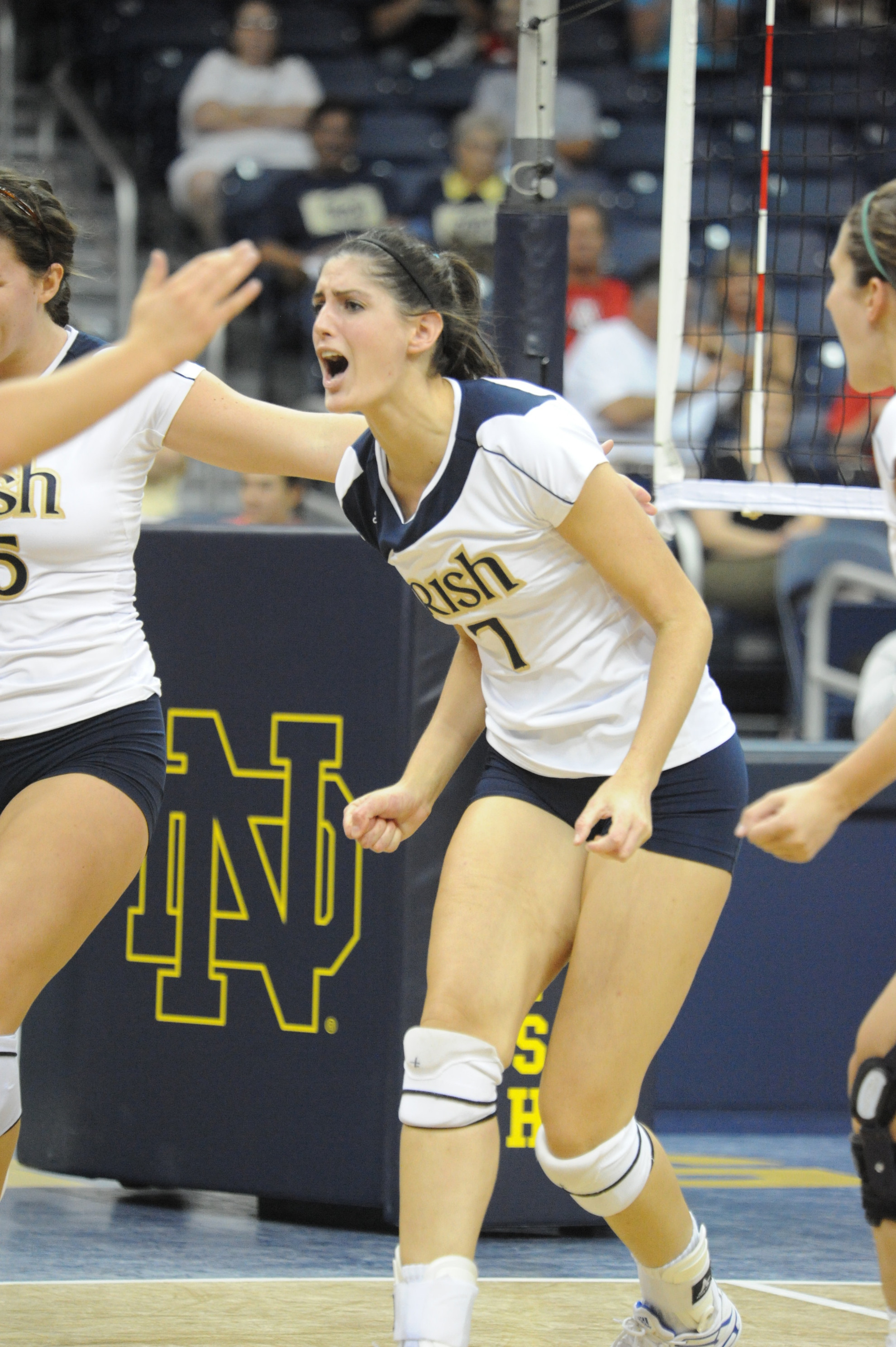 Notre Dame Zips Past Zags Colorado native Kellie Sciacca had 14 kills to open Denver's Pioneer Classic for Notre Dame.