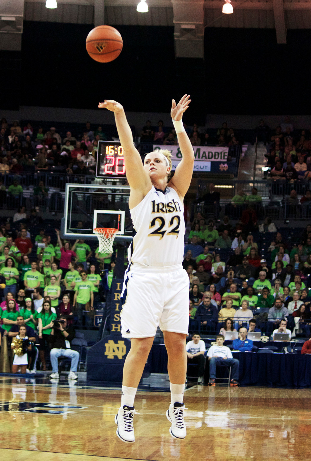 #3 Irish Welcome USF To Town On Senior Day The school's career record holder for games played (140), fifth-year senior guard/tri-captain Brittany Mallory will be one of six seniors honored during a postgame ceremony following Notre Dame's 2 p.m. (ET) matchup with South Florida on Saturday at Purcell Pavilion.