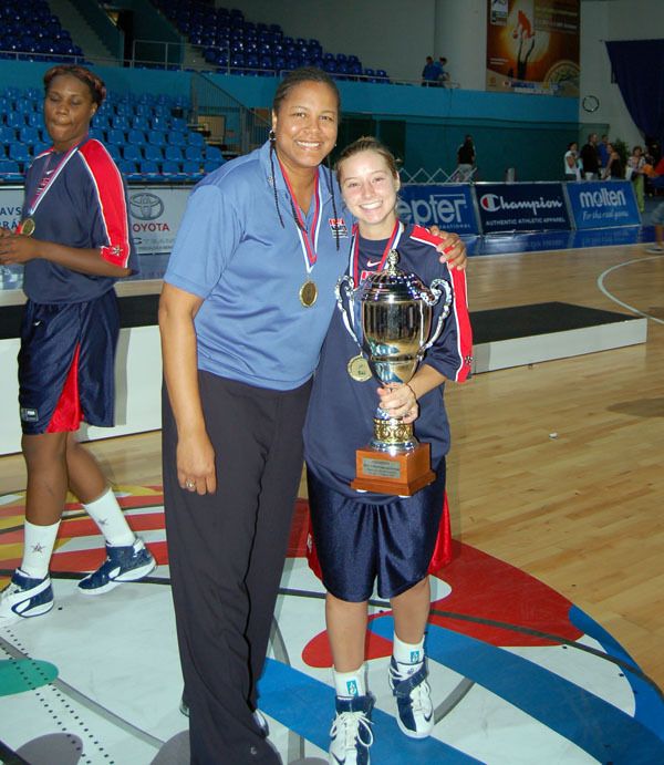 Notre Dame rising sophomore guard Melissa Lechlitner and former Irish associate head coach Carol Owens (now the skipper at Northern Illinois) helped the USA go 9-0 and bring home the gold medal at the FIBA U19 World Championships in Bratislava, Slovakia.