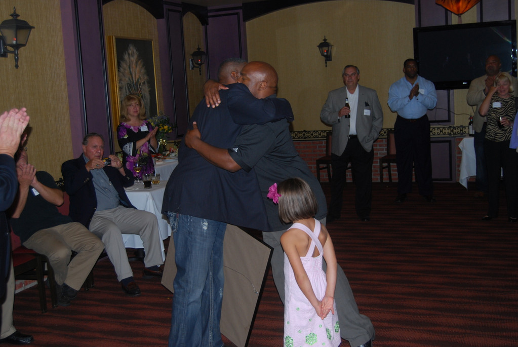 Monogram Club Tim Brown College Football Hall of Fame Recognition Reception