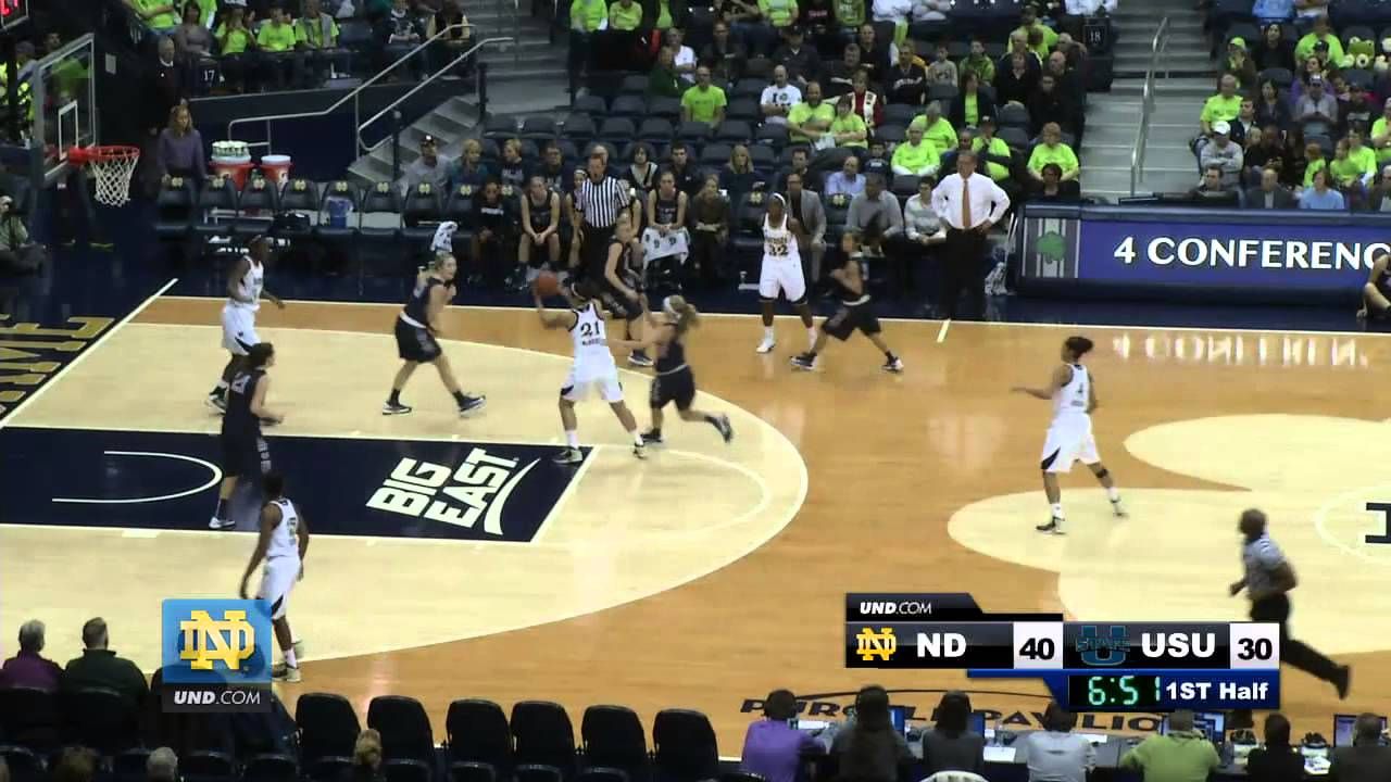 Notre Dame Utah State Highlights