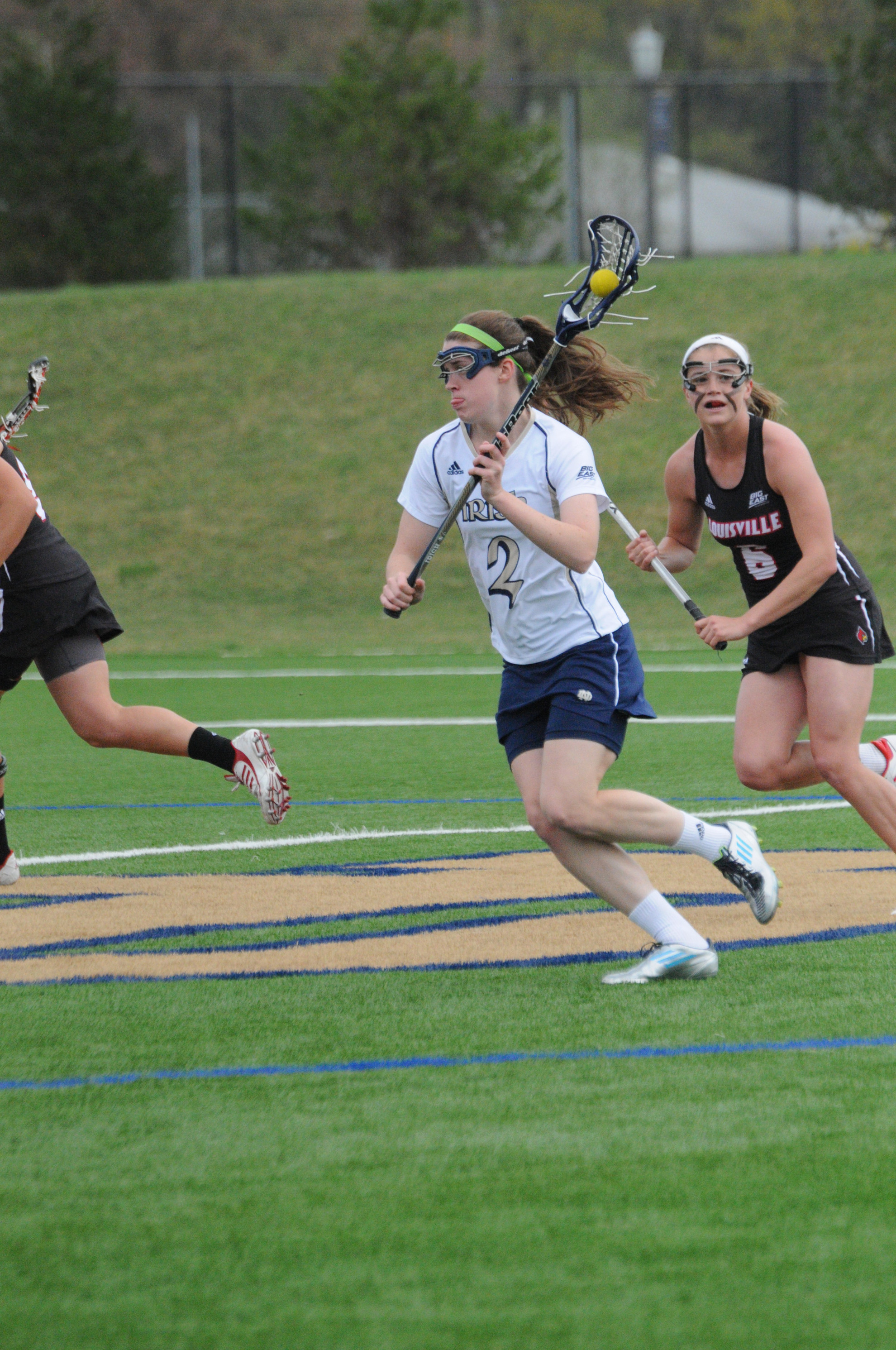 No. 7 Irish Improve To 8-0 With 14-2 Win Over Villanova The Fighting Irish and Cardinals will play inside the Loftus Sports Center on Saturday.