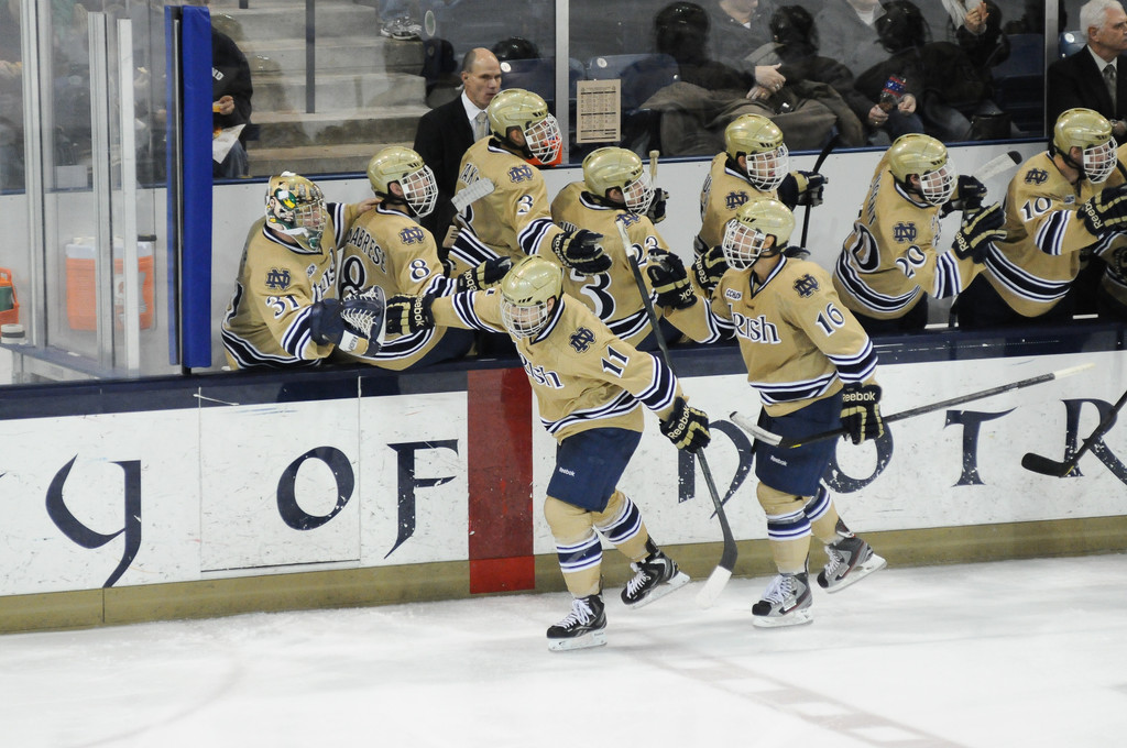 Notre Dame Men's Hockey vs Minnesota Duluth on 10-19-2012