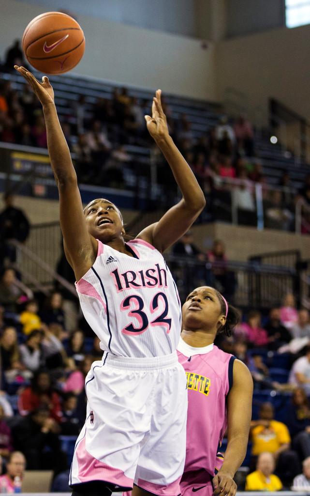 No. 2 Notre Dame easily handles Marquette 87-49 (AP)