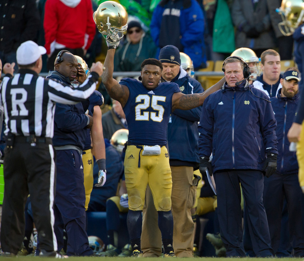 Notre Dame vs. Navy (USATSI)