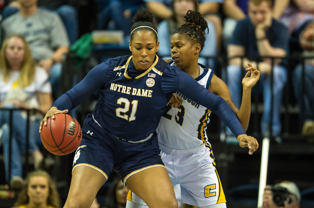 No. 2 Notre Dame 79, Chattanooga 58
