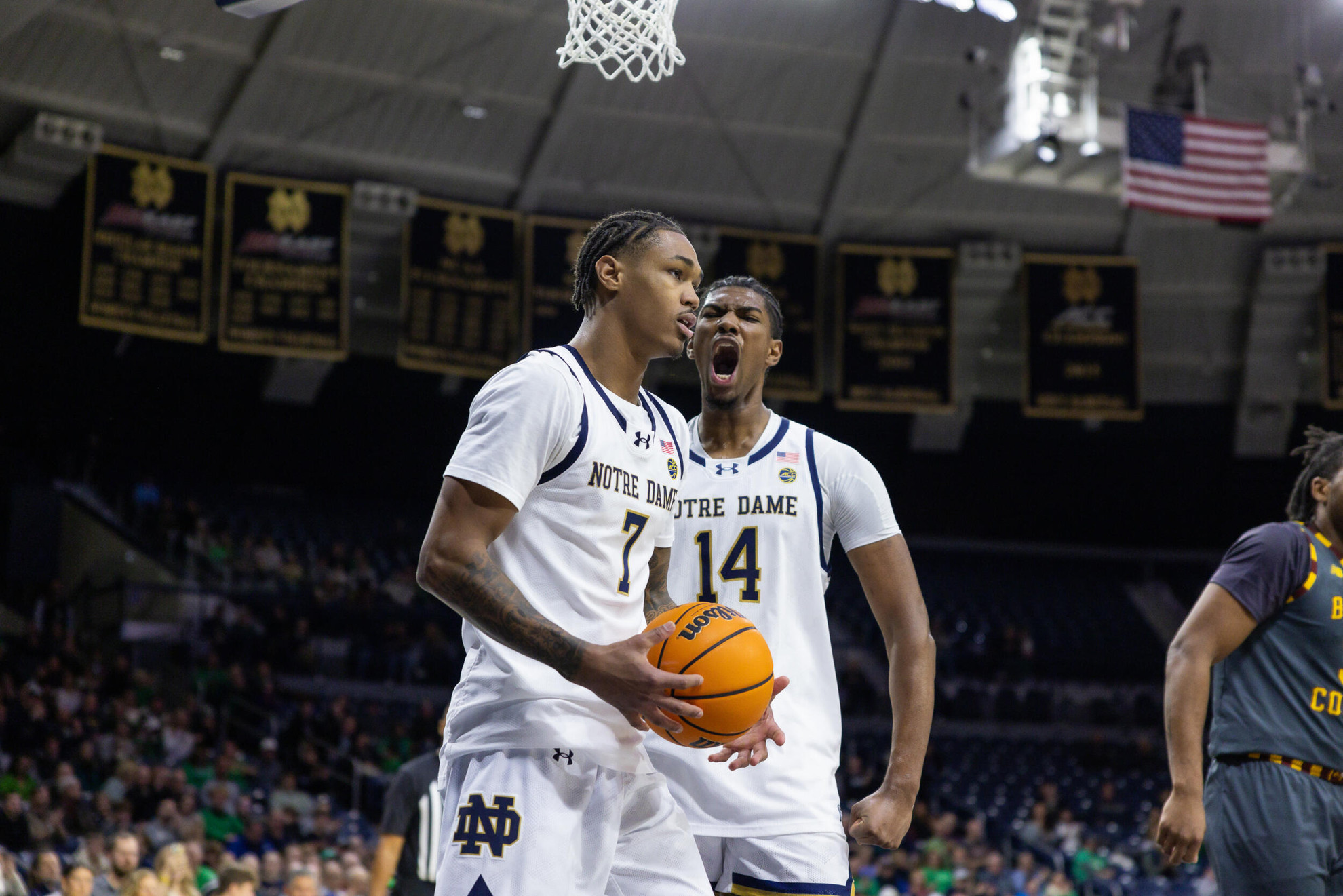 Irish Back In Win Column With 78-60 Win Over Boston College Irish Back In Win Column With 78-60 Win Over Boston College