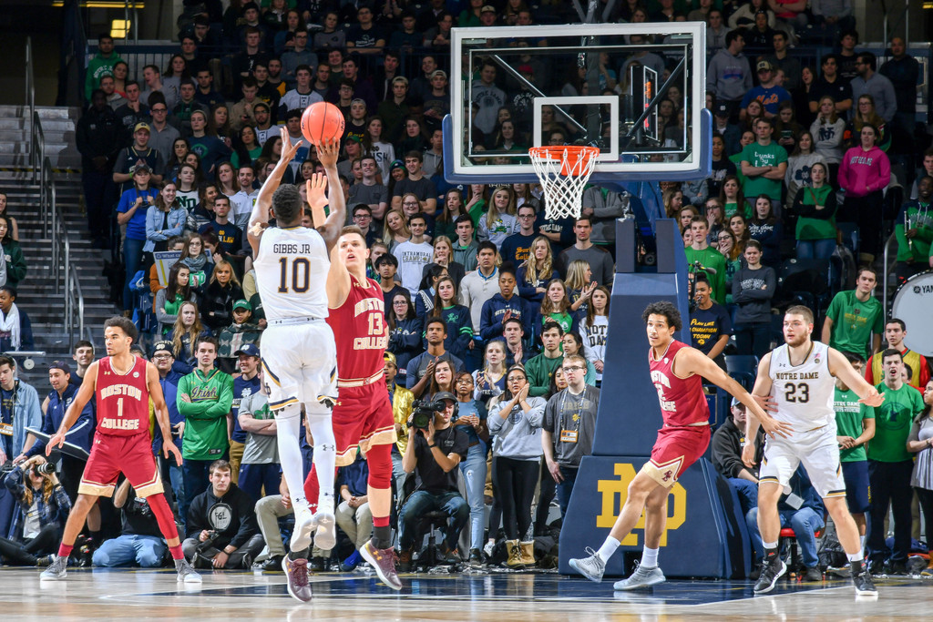 Notre Dame vs. Boston College (USATSI)