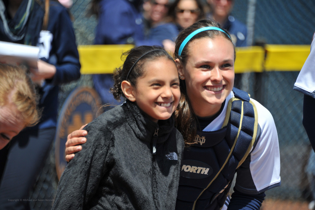 2014 Notre Dame Strikeout Cancer Doubleheader