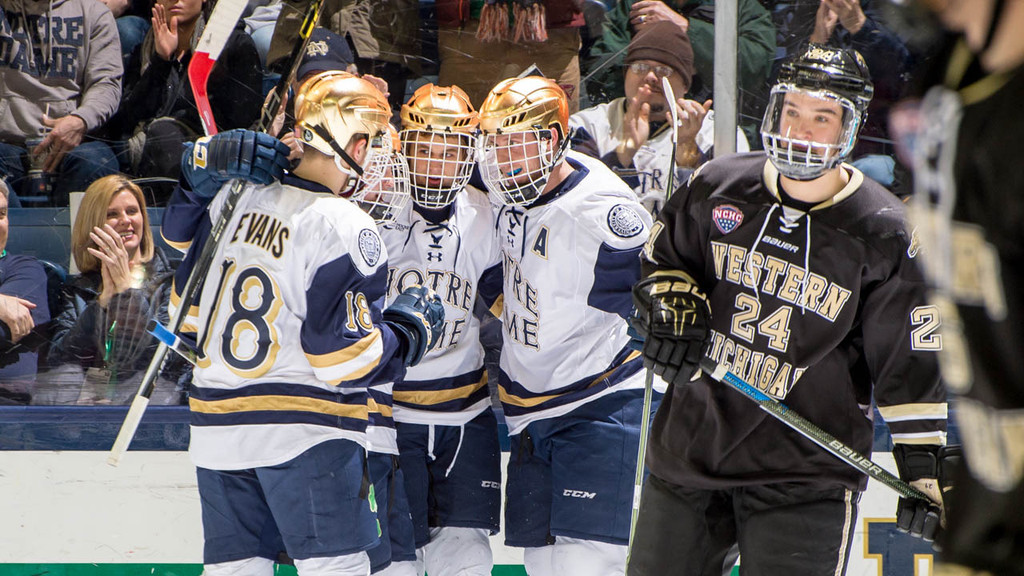 Irish Hockey vs. Western Michigan (1/8/15)