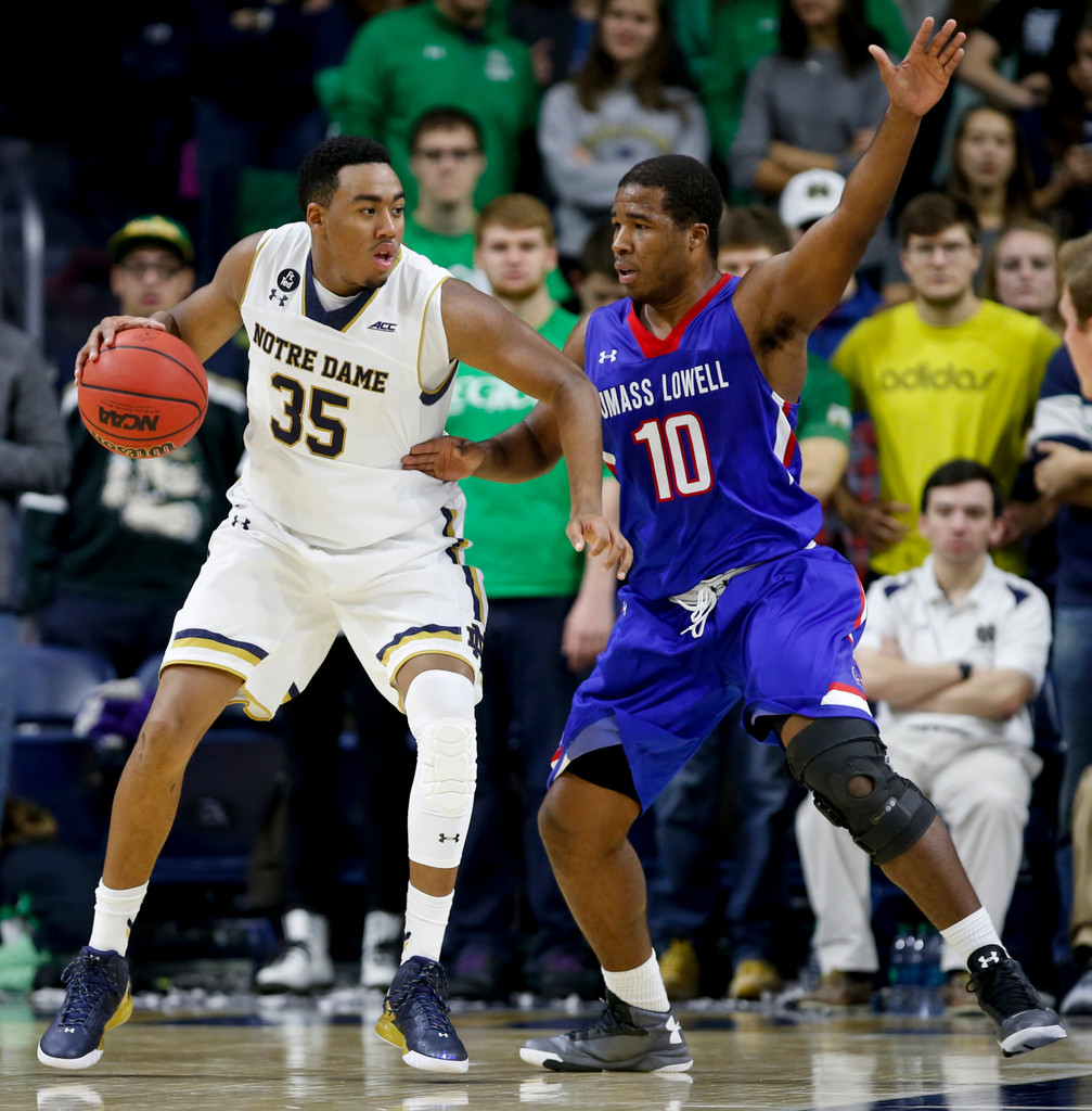 Notre Dame vs. UMass Lowell, 83-57